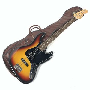 Squier by Fender スクワイア ジャズベース エレキベース シリアルNo.Q002624 サンバースト系 ソフトケース付き★現状品