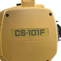 TOPCON トプコン CS-101F トータルステーション ケース付き＊ジャンク品_画像6