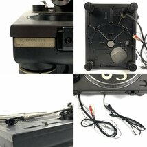 Technics テクニクス SL-1200MK3 レコードプレーヤー DJ カートリッジ:SHURE/M44G スリップマット付き★現状品_画像10