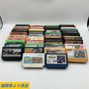 【50本/まとめ売り】NINTENDO 任天堂 ファミコン ソフト 星のカービィ/ドンキーコング等 ※起動未確認＊ジャンク品【福岡】