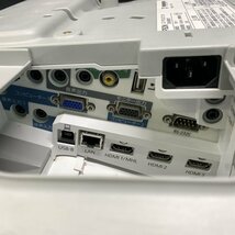 EPSON EB-685WT エプソン 超短焦点ビジネスプロジェクター 投影/HDMI入力OK ※リモコン/電源コードなし 動作/状態説明あり●現状品【福岡】_画像6