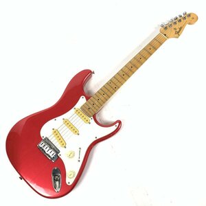 Fender Japan フェンダー ストラトキャスター エレキギター シリアルNo.I038825 赤系★現状品
