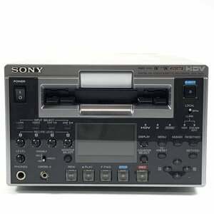 SONY ソニー HVR-1500 業務用デジタルHDビデオカセットレコーダー●現状品【TB】