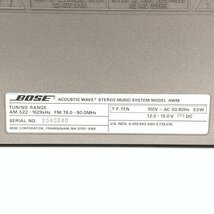 BOSE AWM Accoustic Wave Stereo Music System ボーズ CDラジカセ◆現状品_画像7