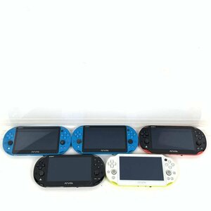 SONY ソニー PCH-2000 PS Vita 2000 ゲーム機本体 まとめ売り 5台セット 難あり＊ジャンク品【GH】