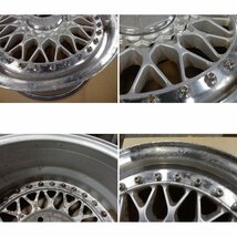 BBS RS043 ホイール 15×6.5J PCD114.3 5穴 OFF+36○ジャンク品_画像10