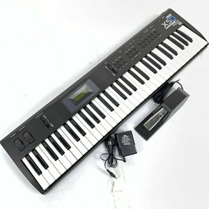 KORG コルグ X5D シンセサイザー ACアダプタ/フットスイッチ付き★現状品