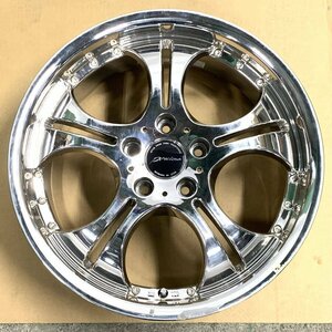 Stich シュティッヒ プレシャス ホイール 単品 18×7.5JJ PCD114.3 5穴 OFF+53○ジャンク品