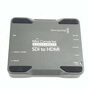 Blackmagic designブラックマジックデザイン SDI to HDMI ミニコンバーター 放送用小型ビデオコンバーター [映像制作機器]●現状品【TB】