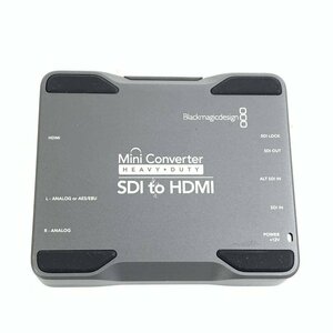 Blackmagic design ブラックマジックデザイン SDI to HDMI ミニコンバーター 放送用小型ビデオコンバーター [映像制作機器]●現状品【TB】