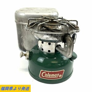 Coleman 502 78年製 コールマン シングルバーナーキャンプ アウトドア 収納ケース付き ※燃焼未確認 状態説明あり＊ジャンク品【福岡】