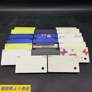 【20台/まとめ売り】NINTENDO 任天堂 DSi本体 ライムグリーン/メタリックブルー等 ※動作未確認＊ジャンク品【福岡】