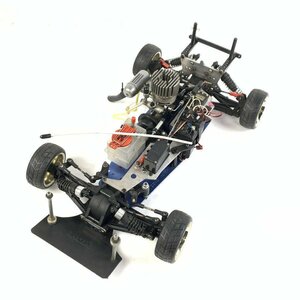 KYOSHO 京商 エンジン式RCカー 本体サイズ:約W230xH125xD405㎜ 重量:約1.45Kg＊ジャンク品