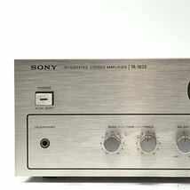 SONY ソニー TA-1630 プリメインアンプ 24W+24W/8Ω◆現状品_画像2