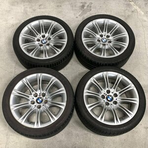 BMW Mスポーツ E60/E61 5シリーズ 純正ホイール&ラジアルタイヤ 18×8J PCD120 5穴 OFF+20○ジャンク品