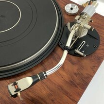 MICRO マイクロ DD-6 レコードプレーヤー カートリッジ:SHURE/V15TYPEⅢ+MICRO/LM-8 EPアダプター付き◆現状品_画像3