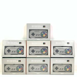 NINTENDO 任天堂 Wii スーパーファミコンクラシックコントローラー まとめ売り 7個セット 難あり＊ジャンク品【GH】