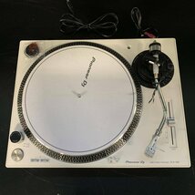 PIONEER PLX-500-W パイオニア レコードプレーヤー DJターンテーブル [EPアダプター/スリップマット]付き◆1週間保証_画像2