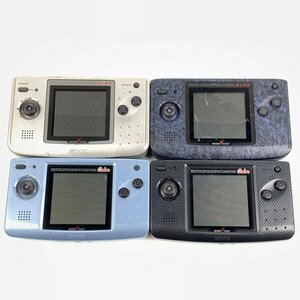 SNK ネオジオポケットカラー 本体 4台セット 難あり＊ジャンク品【GH】