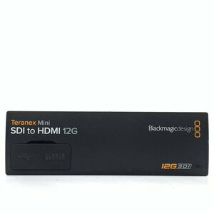 Blackmagic design Teranex Mini SDI to HDMI 12G ブラックマジックデザイン HDMI/12G-SDI コンバーター [映像機器]●現状品【TB】