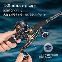 ゴメクサス ベイト用 130mm ロングハンドル ダイワ　ソルティガ ICカラー　ダブルハンドル_画像5