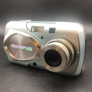 【動作確認済】オリンパス Olympus μ-30 Digital ブルー バッテリー・xDカード付き　コンパクトデジタルカメラ コンデジ