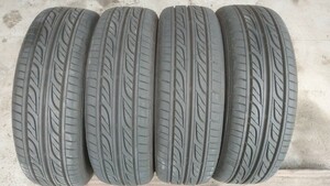 155/55R14 〈EAGLE LS2000 Hybrid2〉2021年41週製、溝あり、中古国産グッドイヤータイヤ4本セット