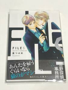 同梱可！ 里つばめ 『 FILES 』ペーパー付き【2402】17