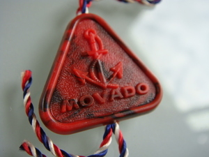 ◆ MOVADO モバド 当時物タグ 1960-70’s プラスティック製 保管状態の良い美品 TEMPO MATIC SUB SEA サブシー コレクション ディスプレイ