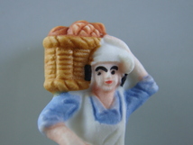 ◆ フェーブ FEVES フランス 陶器製 パン職人 パン屋さん ベーカリー ブーランジェリー バゲット 働くお母さん　_画像3