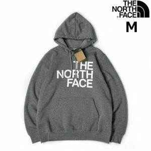 1円～!売切!【正規新品】THE NORTH FACE◆BRAND PROUD HOODIE パーカー ビッグロゴ ハーフドーム US限定 男女兼用(M)グレー 181130-33