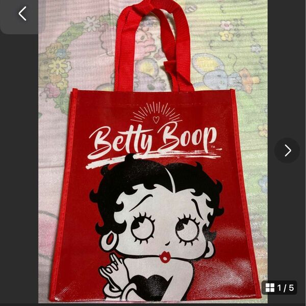 Betty Boop ベティ・ブープ トートバッグ　エコバッグ　新品未使用品