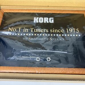 デッドストック 新品 KORG DTR-1K 壁掛けチューナー コルグ 非売品 未使用品 保管品の画像6