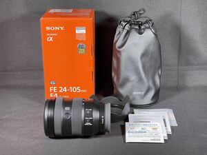 [ほぼ未使用]SONY FE 24-105mm F4 G OSS SEL24105G Eマウント ソニー 