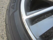 スカイライン　Ｖ３７　２４５／４０Ｒ１９　９８Ｗ　４本セット　ＡＤＶＡＮ　ＦＬＥＶＡ　ホイルキズ多数の為、オマケです_画像6