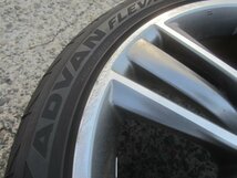 スカイライン　Ｖ３７　２４５／４０Ｒ１９　９８Ｗ　４本セット　ＡＤＶＡＮ　ＦＬＥＶＡ　ホイルキズ多数の為、オマケです_画像7