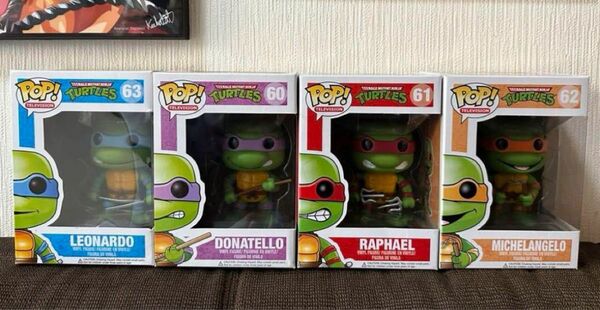 FUNKO POP TMNT NINJA TURTLES ニンジャタートルズ ファンコ フィギュア