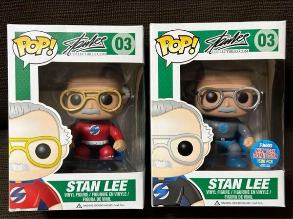 FUNKO POP! SUPER-HERO STAN LEE 03 2個セット