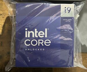【即決】箱のみ CPUなし 未使用 Intel Core i9-14900K LGA1700対応