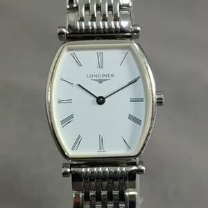 2/20　257653　LONGINES　La grande Classique　L4 205 4　クォーツ　レディース　2針　シルバー　稼働　腕時計　ロンジン