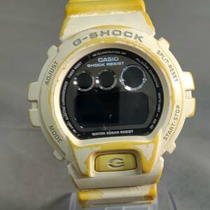 2/29　257590　CASIO　G-SHOCK　3230　DW-6900NB　SHOCK RESIST　ホワイト　不動　腕時計　カシオ　G-ショック