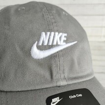 【55-57cm】NIKE　ナイキ　ロゴ刺繍　キャップ　ユニセックス　ぼうし　サッカー　ランニング　スポーツ　アウトドア　防寒対策　ゴルフ_画像6