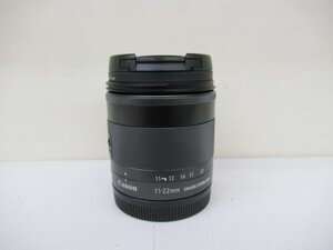 キヤノン　Canon　レンズ　EF-M　11-22mm　1：4-5.6　IS　STM　中古 ジャンク G2-17◎