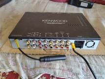 値下げ☆KENWOOD VDX-09M 5.1chサラウンドプロセッサー内蔵7V型TV/DVDレシーバー 1DIN インダッシュモニター内蔵 タッチパネル DSP機能搭載_画像4