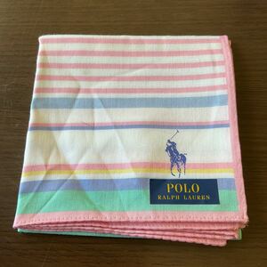 [ free shipping ]POLO handkerchie made in Japan new goods sack less 