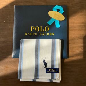 【送料無料】ラルフローレン POLO ハンカチ 新品　日本製