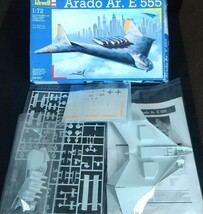 【ジャンク品】 レベル◆1/72 アラド Ar.E.555 ジェット爆撃機 / Revell 1/72 Arado Ar.E.555 Bombe 【No.04367】_画像3