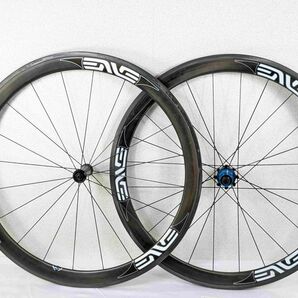 Enve 1.45 tubular Yuniperハブ フリー欠けあり Shimano 11s Free Enve ホイール HO240118Wの画像1