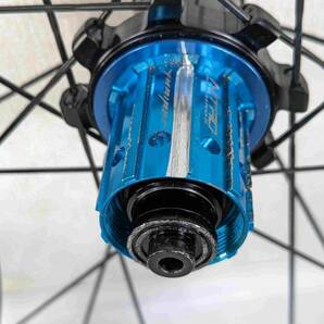 Enve 1.45 tubular Yuniperハブ フリー欠けあり Shimano 11s Free Enve ホイール HO240118Wの画像3