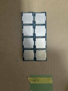 「岐阜発送」 2A3　INTER CPU　i3-4160　合計8個　BIOS起動確認済　中古現状品